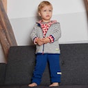 Vorschaubild Wendejacke Kapuze Ringel