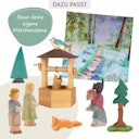 Vorschaubild Ostheimer Ziehbrunnen Holz 22 cm