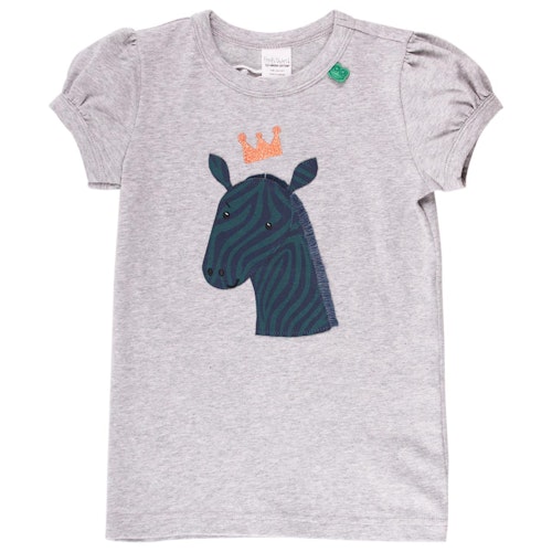 Mädchen Shirt kurzarm Puffärmel Einhorn