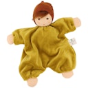 Vorschaubild Bio Stoffpuppe Eichenkind 26 cm gold