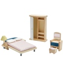 Vorschaubild Schlafzimmer Puppenhaus Zubehör ab 3 Jahren