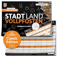 Stadt Land Vollpfosten- Classic Edition A4 ab 12