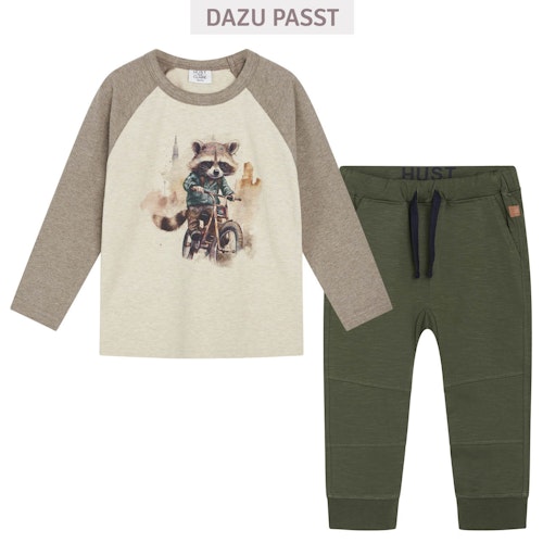 Weiches Langarmshirt Bär
