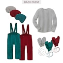 Vorschaubild Kinder Strick-Beanie Schurwolle