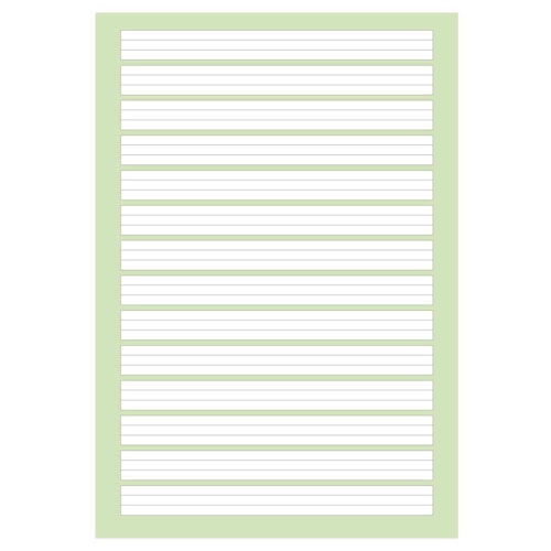 Spiralblock liniert für die 2. Klasse – Lineatur 2, DIN A5