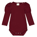 Vorschaubild Langarmbody Puffärmel Blumenprint