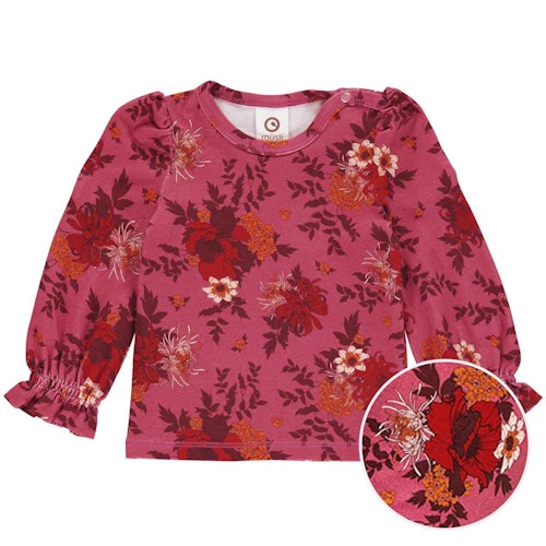 Langarmshirt Rüschenärmel