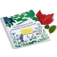 Kinder Herbarium Sammelbuch Blumen und Blätter