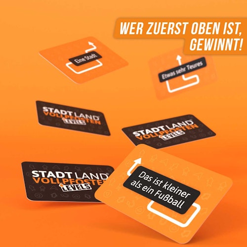 Stadt Land Vollpfosten- Levels- Classic Edition ab 12 Jahren