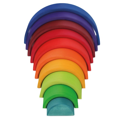 Mittlerer Regenbogen 27,4 cm, 10-teilig