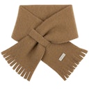 Vorschaubild Steckschal Wolle 70 cm ca. 1-3 Jahre dunkelbeige
