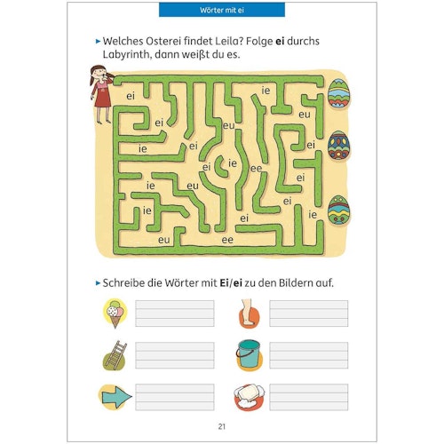 Übungsblock Richtig Schreiben Klasse 1