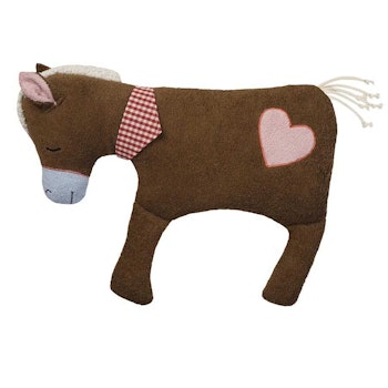 XL Pferd Kuschelkissen Schurwolle
