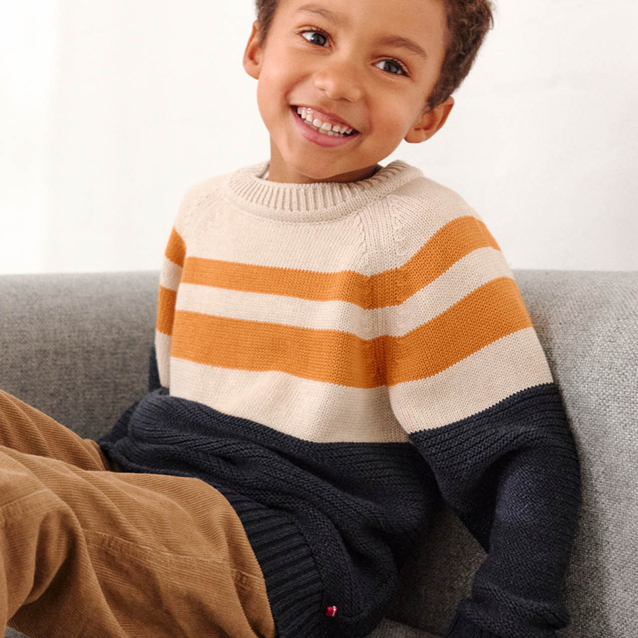 Lockerer Strick Pullover