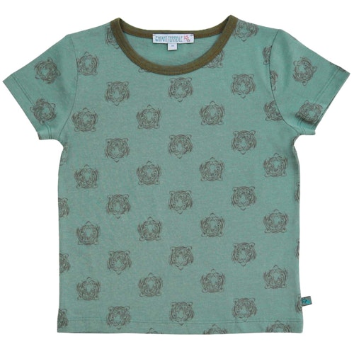 Tiger Alloverdruck Shirt kurzarm