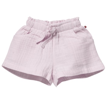 Lockere Musselin Shorts leicht flieder
