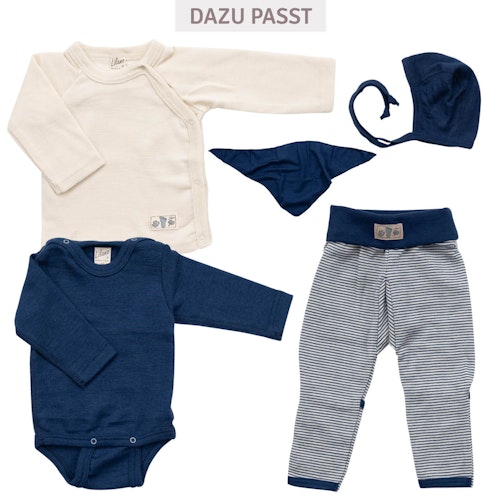 ParentName: Bündchenhose Ringel Wolle Seide Beinumschlag