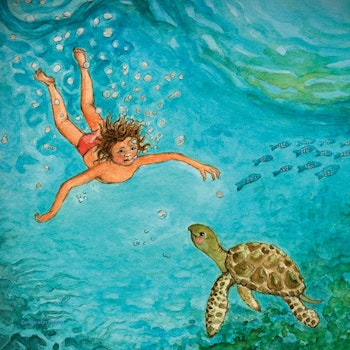 Folie Eentje van Margo - Schildkröte