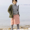 Vorschaubild Warmer Woll Rock mit Strickbund