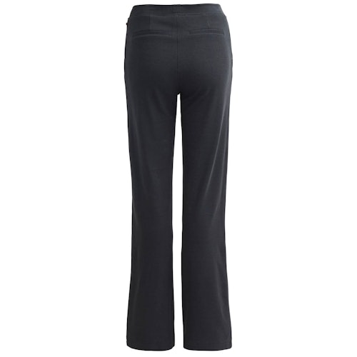 Damen Interlock-Hose Slim fit schwarz