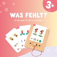 Was fehlt? Kartensatz ab 3 Jahren (ohne Lochkasten)