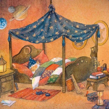 Toverlux Silhouette Daniela Drescher Gute Nacht Sandmann