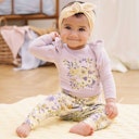 Vorschaubild Langarmbody Puffärmel Blumenprint