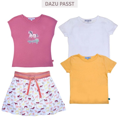 Bio Shorts als Rock 2in1 uni