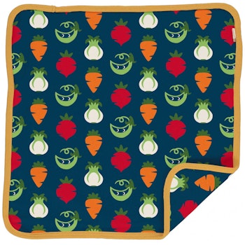 Kissenbezug 50 x 50cm Gemüse navy