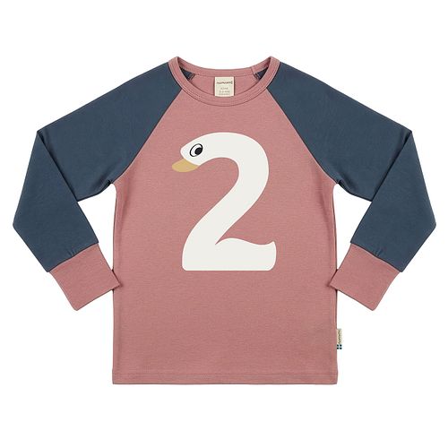 Raglanshirt langarm Zahl