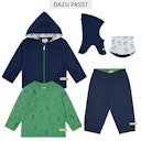 Vorschaubild Wende Schlauchschal Fleece marine
