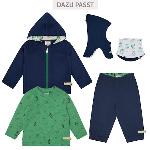 Wende Schlauchschal Fleece marine