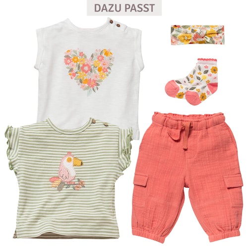 Leichte Babysöckchen Sommerfrüchte