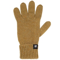 Fingerhandschuhe Umschlagbund Wolle Seide