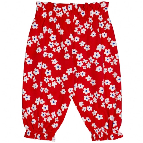 Lockere Blümchen Hose