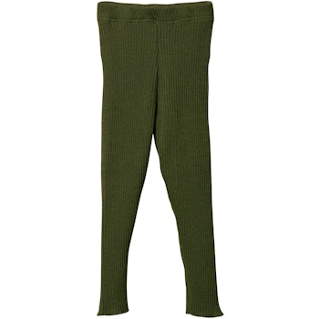Woll Leggings oliv-grün warm und mitwachsend
