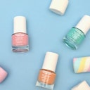 Vorschaubild Kinder Nagellack 3-er Set – Bonbon-Rosa, See-Grün, Pfirsich