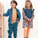 Vorschaubild Robuste Twill Hose jeansartig