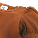 Vorschaubild Langarmbody Puffärmel Blumenprint