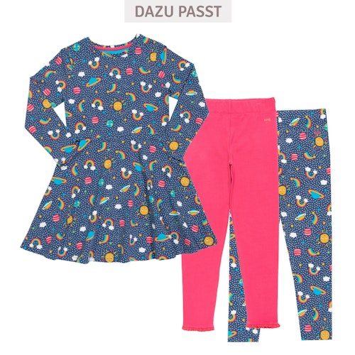 Leggings mit Rüschen