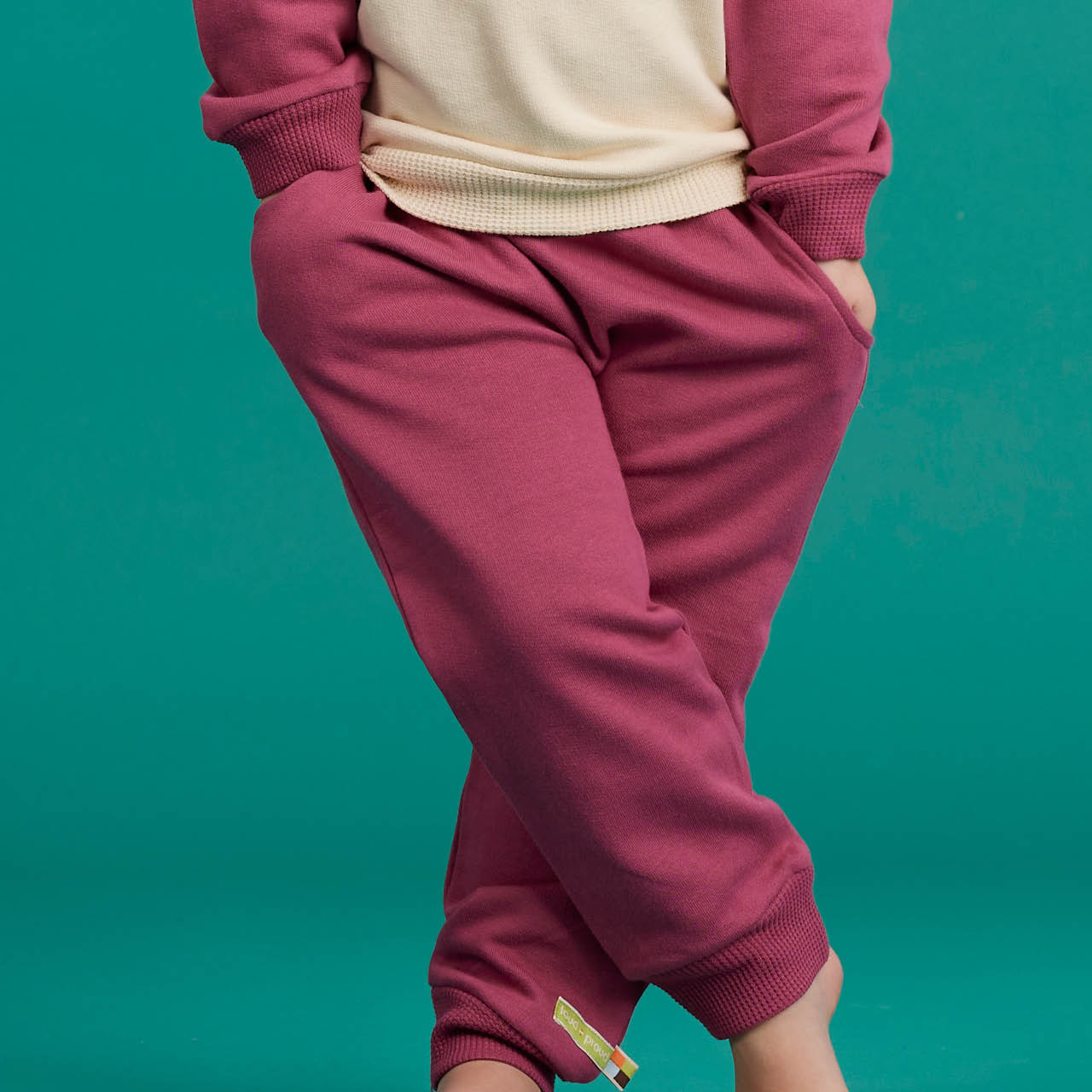 Sweat Jogginghose Bündchen uni