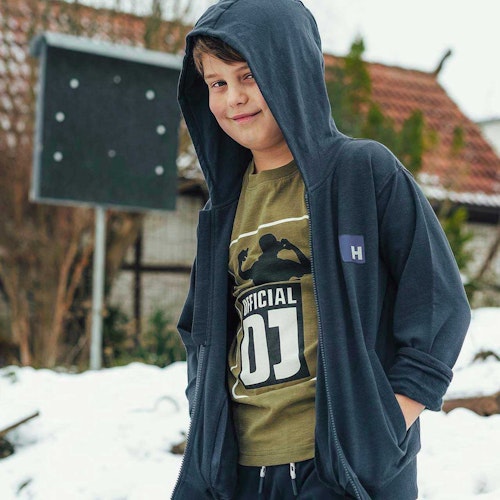 Leichtes Langarmshirt Streifen