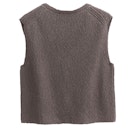 Vorschaubild Damen Strick-Weste braun