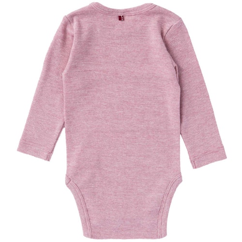 Wolle Seide Body langarm