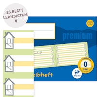 Schreiblernsystem 1. Klasse – Lineatur 0, DIN A5, dreifarbig