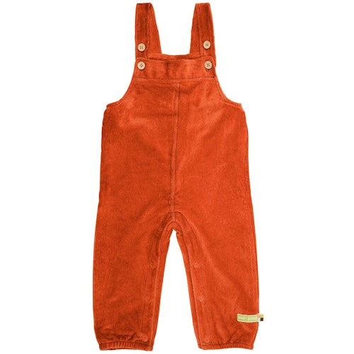 Gefütterte Latzhose Feincord