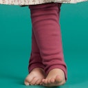 Vorschaubild Leichte Ripp Leggings uni