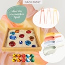 Vorschaubild Riesen Funkelsteine 10 Stück