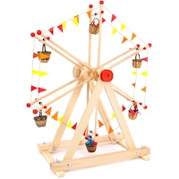 Riesenrad Holzbausatz mit Kurbel 48 cm