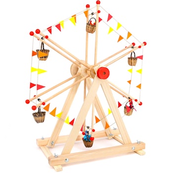 Riesenrad Holzbausatz mit Kurbel 48 cm